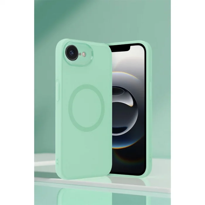 BUĞZ İphone 16e Kılıf Maya Karbon Kapak - Koyu Yeşil