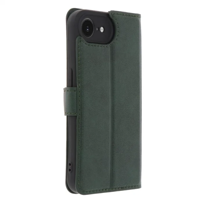 BUĞZ İphone 16e Kılıf Trend S Plus Kapaklı Kılıf - Yeşil