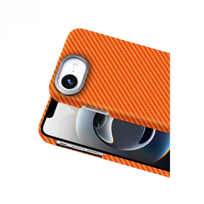 BUĞZ İphone 16e Vega Magsafe Kapak - Turuncu