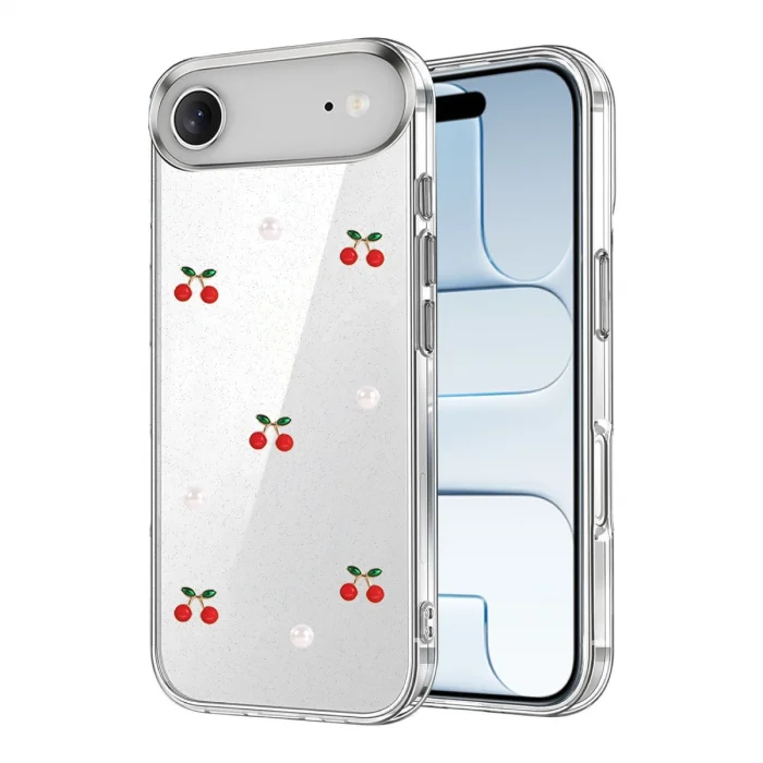 BUĞZ İphone 17 Air Fiyonk Desenli Kapak - Desen 9
