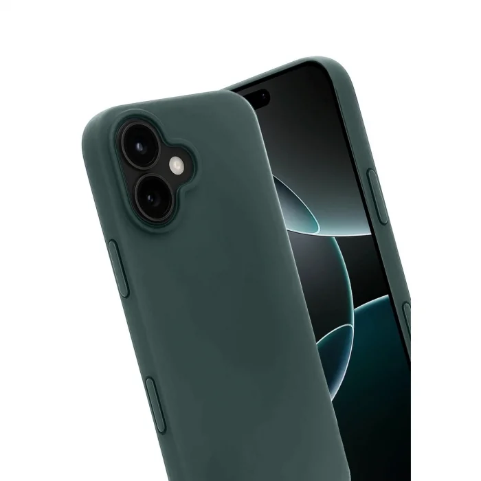 BUĞZ İphone 17 First Silikon - Koyu Yeşil