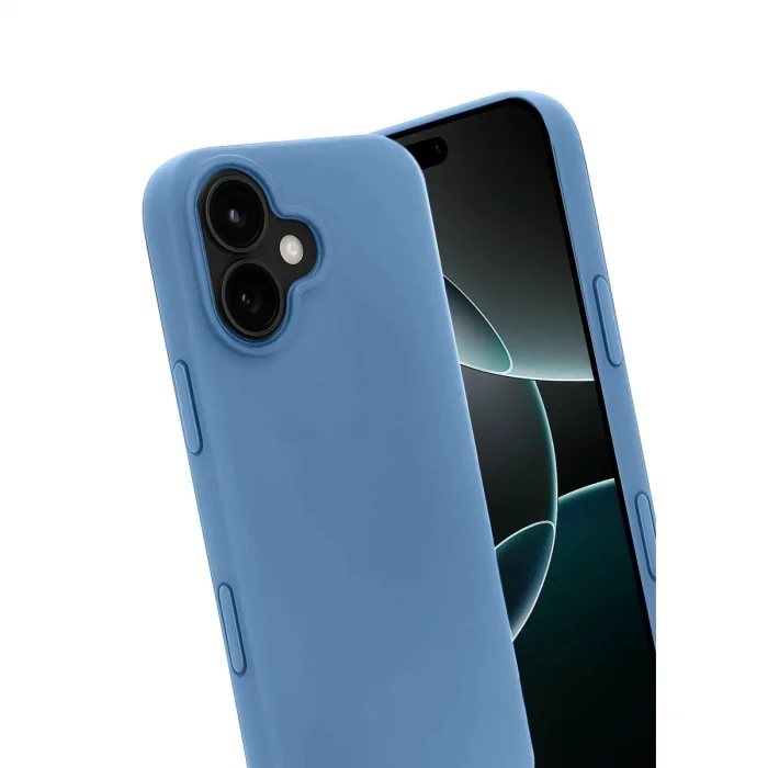 BUĞZ İphone 17 First Silikon - Mavi