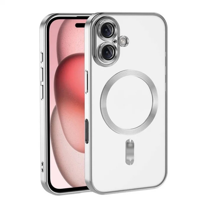 BUĞZ İphone 17 Kross Magneticsafe Kapak - Gümüş