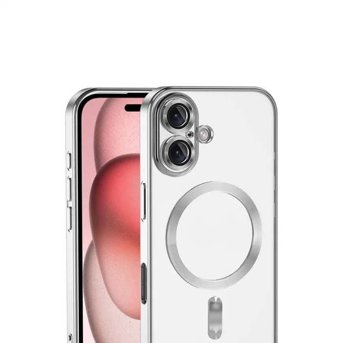 BUĞZ İphone 17 Kross Magneticsafe Kapak - Gümüş