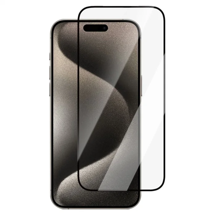 BUĞZ İphone 17 Pro Bilvis 3x Ar Hd Cam Ekran Koruyucu - Siyah