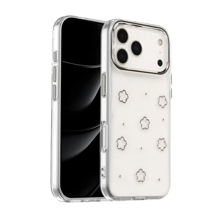 BUĞZ İphone 17 Pro Fiyonk Desenli Kapak - Desen 2