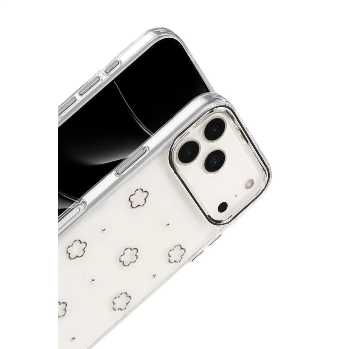 BUĞZ İphone 17 Pro Fiyonk Desenli Kapak - Desen 2