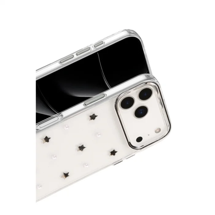 BUĞZ İphone 17 Pro Fiyonk Desenli Kapak - Desen 7