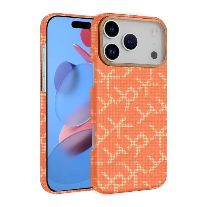 BUĞZ İphone 17 Pro Vega Magsafe Kapak - Açık Turuncu