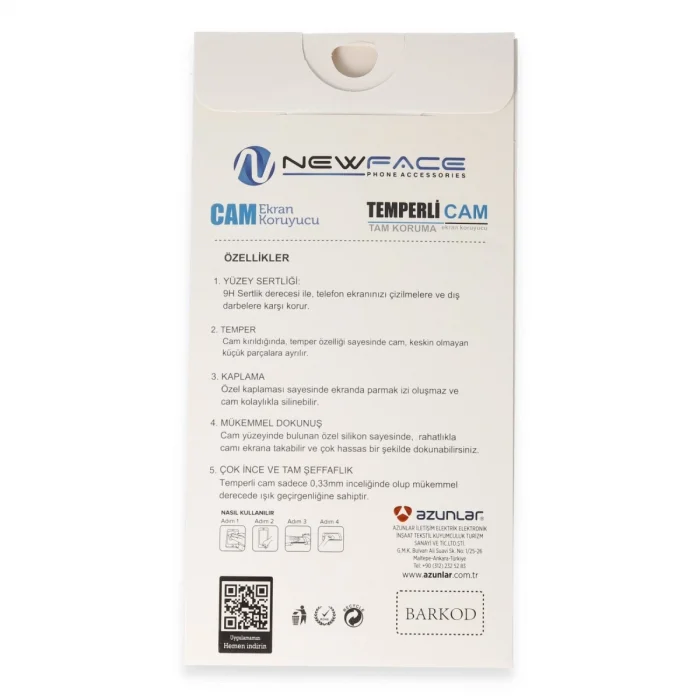 BUĞZ İphone 6 3d Antistatik Cam Ekran Koruyucu - Beyaz