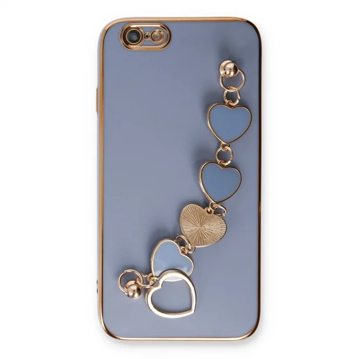 BUĞZ İphone 6 Kılıf Esila Silikon - Gri