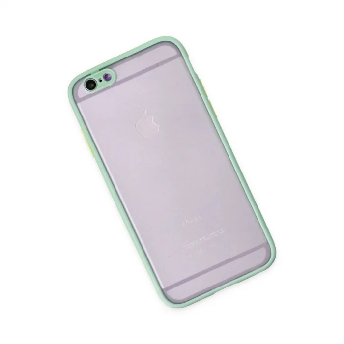 BUĞZ İphone 6 Kılıf Montreal Silikon Kapak - Turkuaz