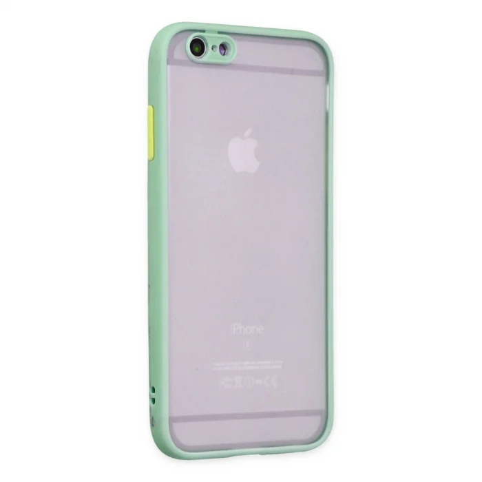 BUĞZ İphone 6 Kılıf Montreal Silikon Kapak - Turkuaz