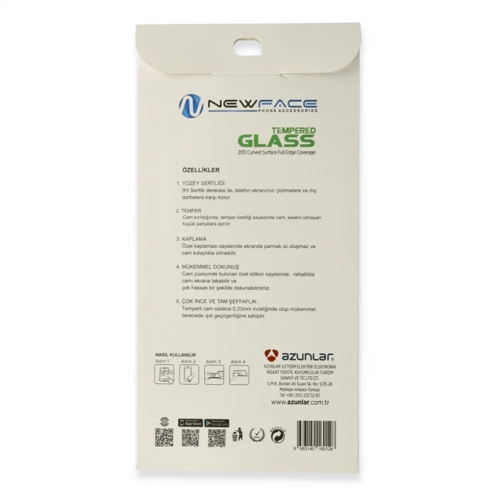 BUĞZ İphone 6 Plus 20d Premium Cam Ekran Koruyucu - Beyaz