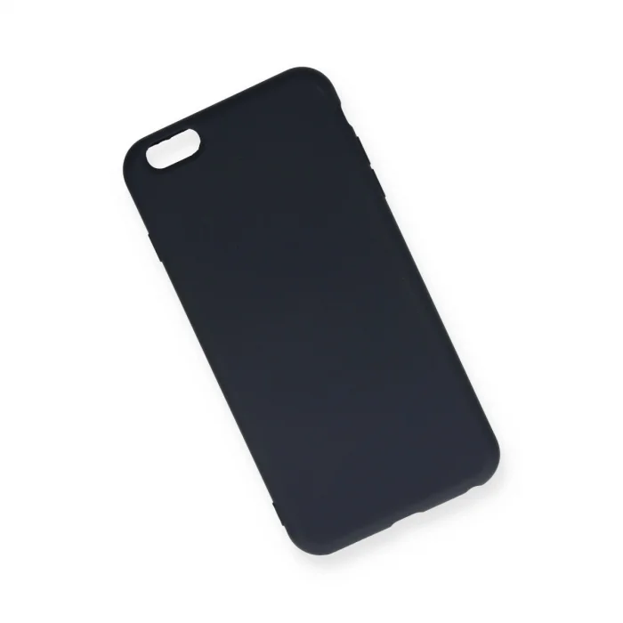 BUĞZ İphone 6 Plus Kılıf Nano İçi Kadife Silikon - Lacivert