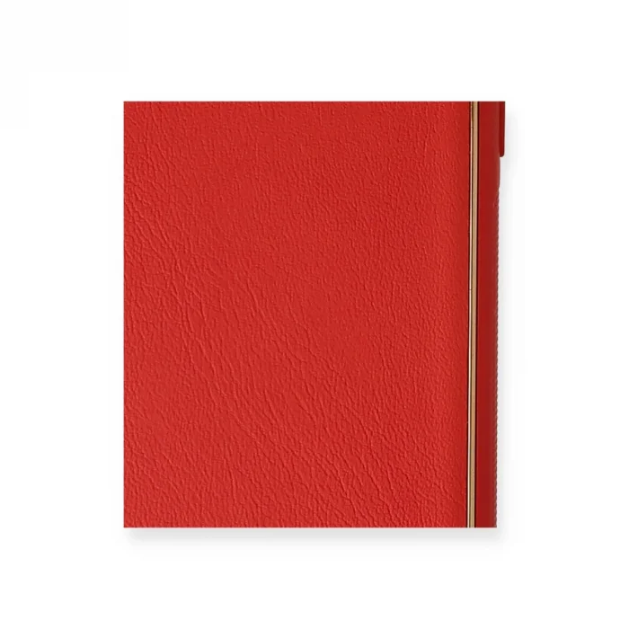 BUĞZ İphone 7 Kılıf Coco Deri Silikon Kapak - Kırmızı