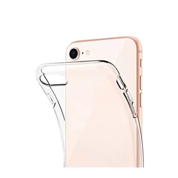 BUĞZ İphone 7 Kılıf Lüx Şeffaf Silikon