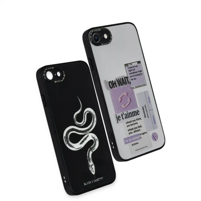 BUĞZ İphone 7 Kılıf Mirror Desenli Kapak - Mirror - 10