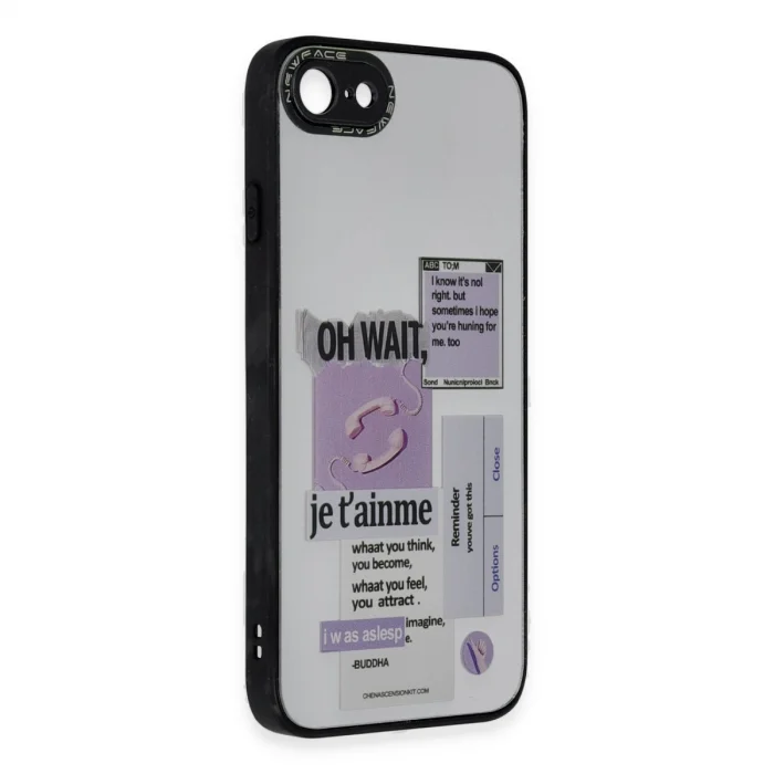 BUĞZ İphone 7 Kılıf Mirror Desenli Kapak - Mirror - 4