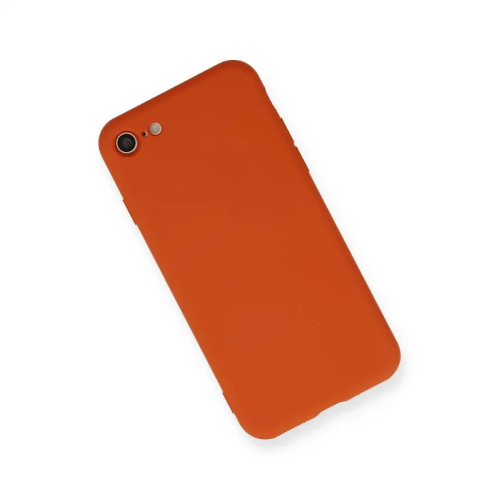 BUĞZ İphone 7 Kılıf Nano İçi Kadife Silikon - Kırmızı