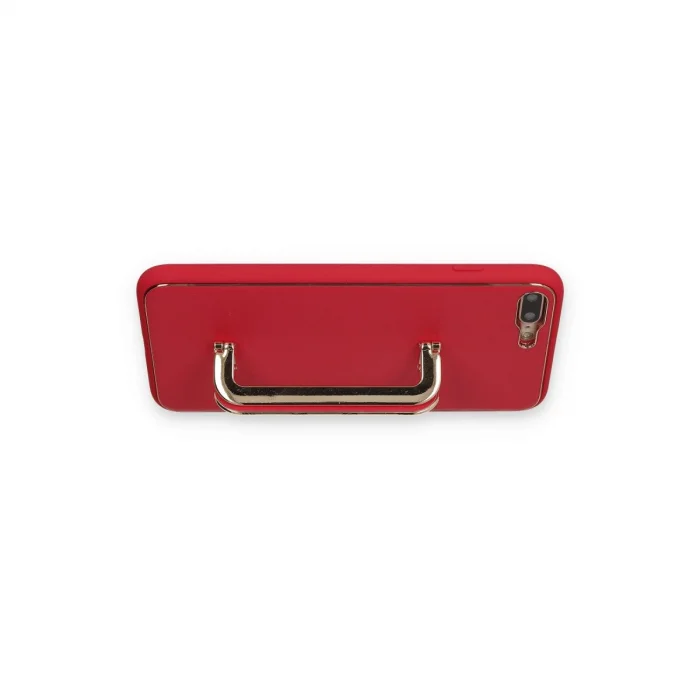 BUĞZ İphone 7 Plus Kılıf Coco Elit Kapak - Kırmızı