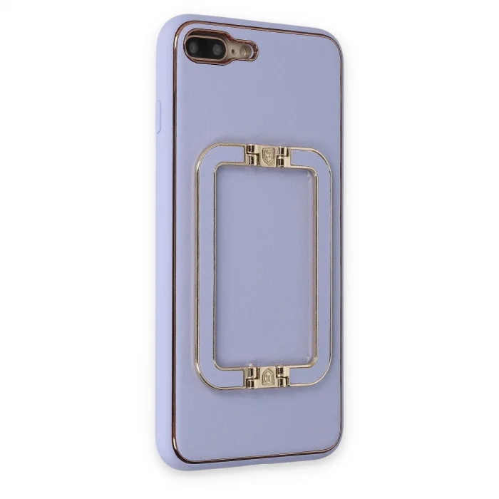BUĞZ İphone 7 Plus Kılıf Coco Elit Kapak - Lila