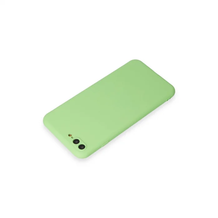 BUĞZ İphone 7 Plus Kılıf First Silikon - Açık Yeşil