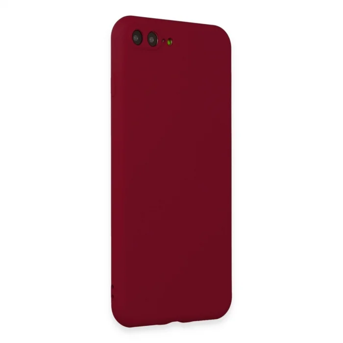 BUĞZ İphone 7 Plus Kılıf First Silikon - Bordo