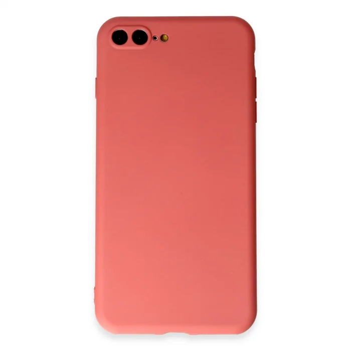 BUĞZ İphone 7 Plus Kılıf First Silikon - Kiremit