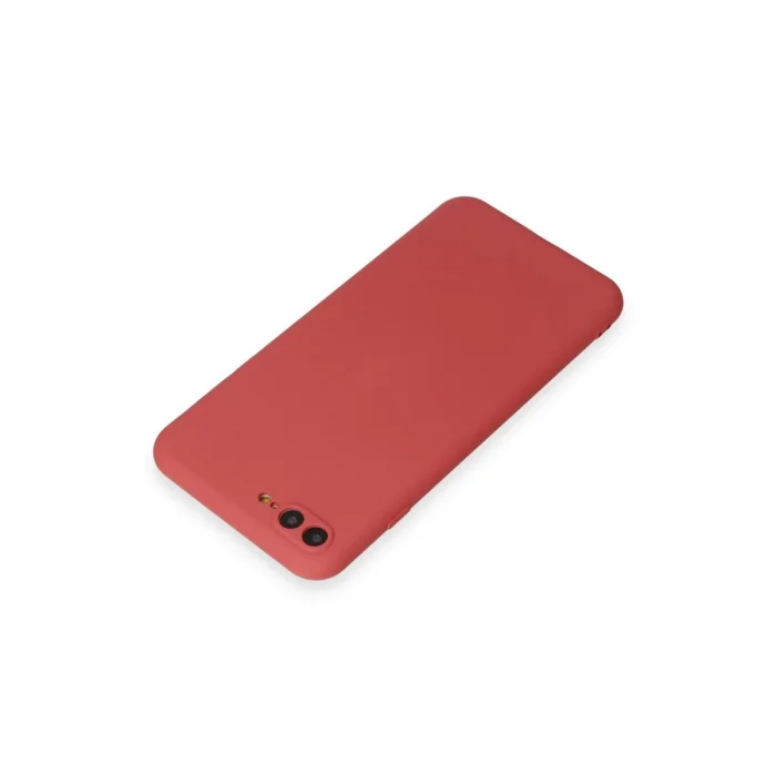BUĞZ İphone 7 Plus Kılıf First Silikon - Kiremit