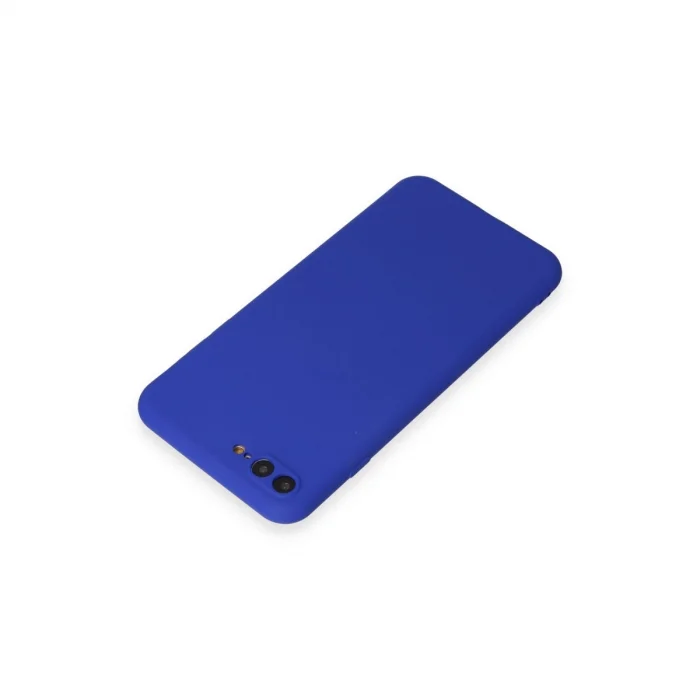 BUĞZ İphone 7 Plus Kılıf First Silikon - Koyu Mavi