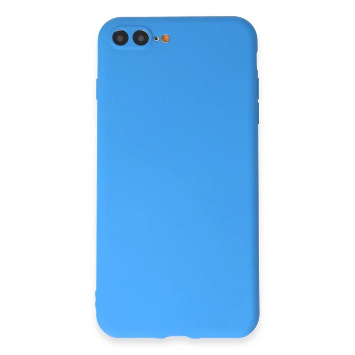 BUĞZ İphone 7 Plus Kılıf First Silikon - Mavi