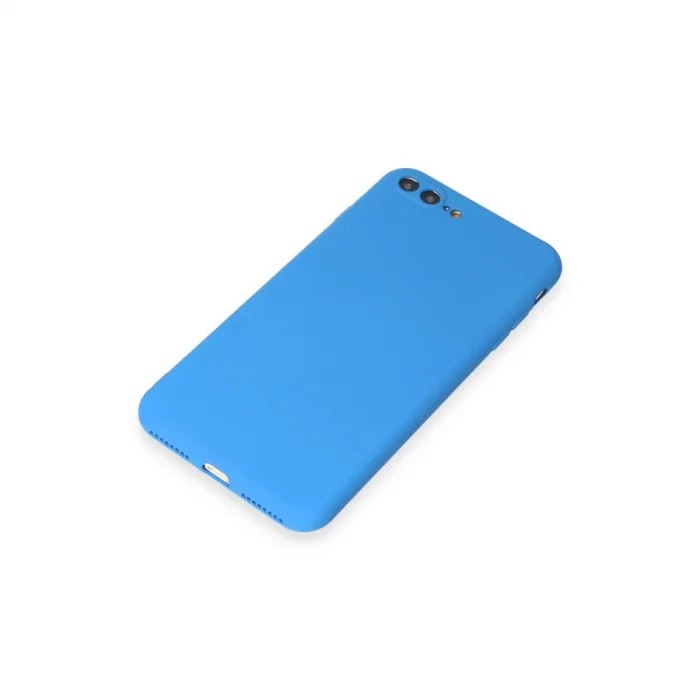BUĞZ İphone 7 Plus Kılıf First Silikon - Mavi