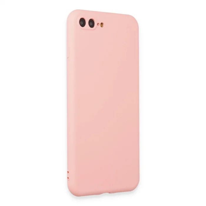 BUĞZ İphone 7 Plus Kılıf First Silikon - Pudra