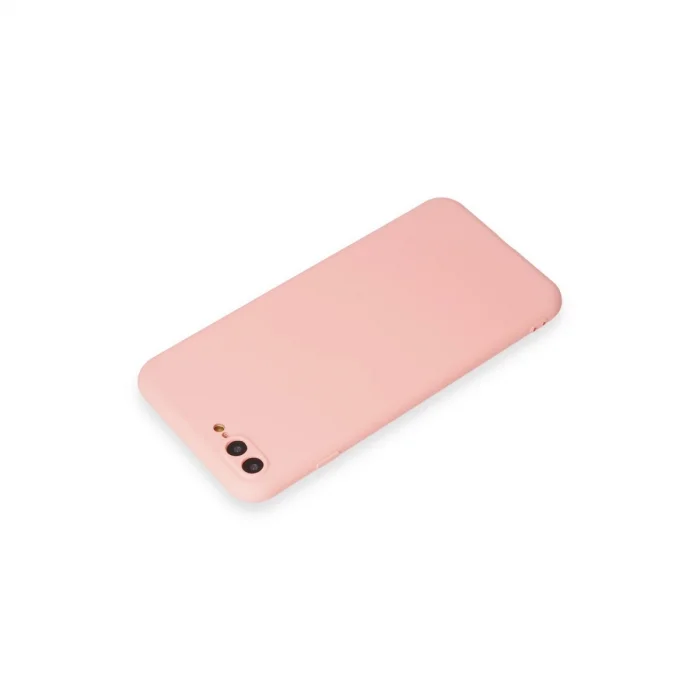 BUĞZ İphone 7 Plus Kılıf First Silikon - Pudra