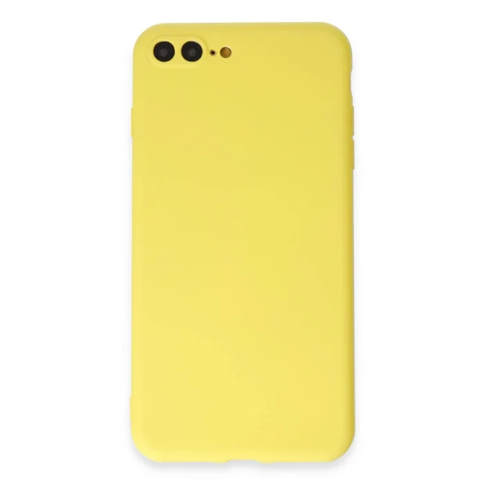 BUĞZ İphone 7 Plus Kılıf First Silikon - Sarı