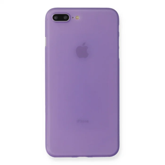 BUĞZ İphone 7 Plus Kılıf Pp Ultra İnce Kapak - Mor