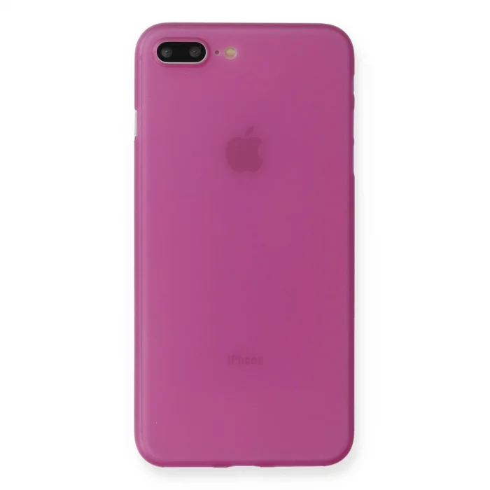 BUĞZ İphone 7 Plus Kılıf Pp Ultra İnce Kapak - Pembe