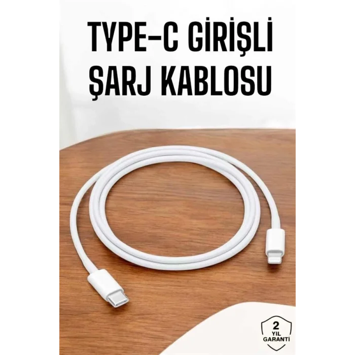 BUĞZ Iphone İOS Uyumlu Hızlı Şarj Kablosu Type C To Lightning 12 13 14 15 Pro Max