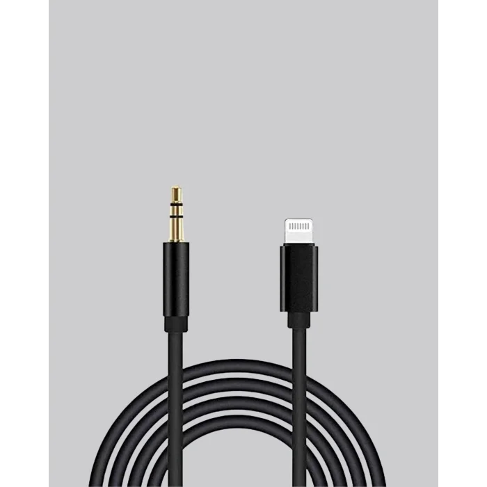 BUĞZ iPhone Uyumlu Lightning 3.5mm Aux Adaptör Kablo Stereo Ses Aktarım