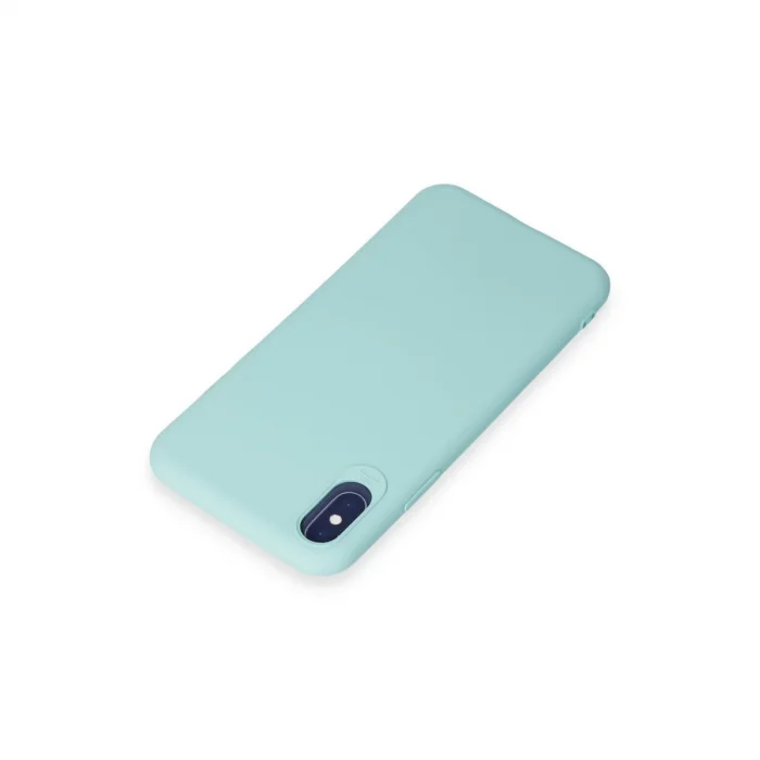 BUĞZ İphone X Kılıf First Silikon - Turkuaz