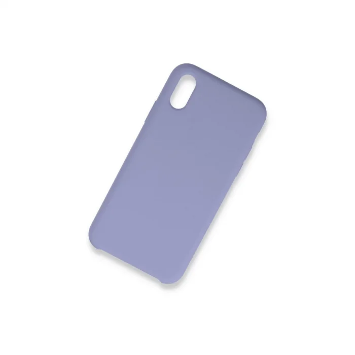 BUĞZ İphone X Kılıf Lansman Legant Silikon - Lila