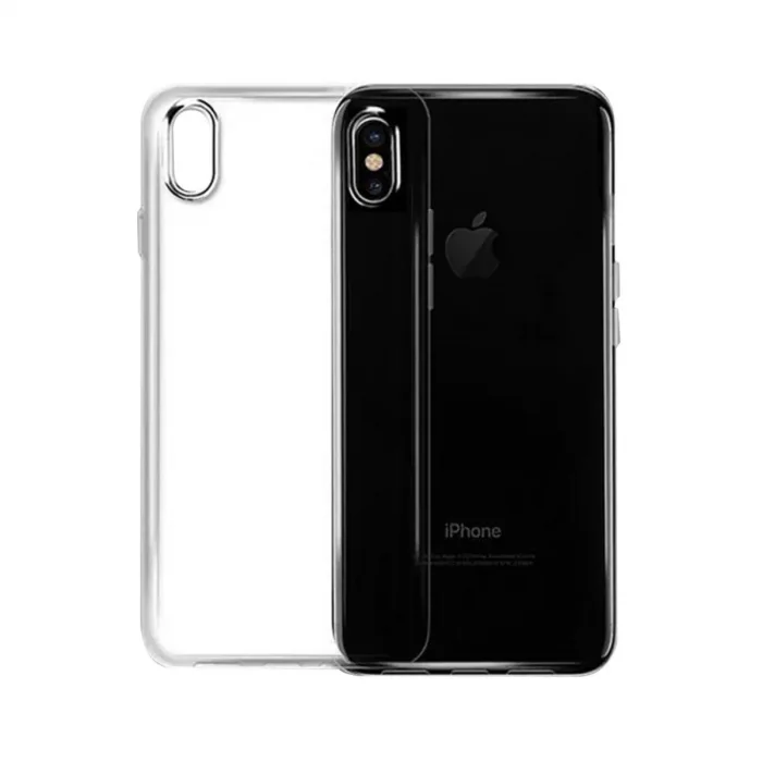 BUĞZ İphone X Kılıf Lüx Şeffaf Silikon