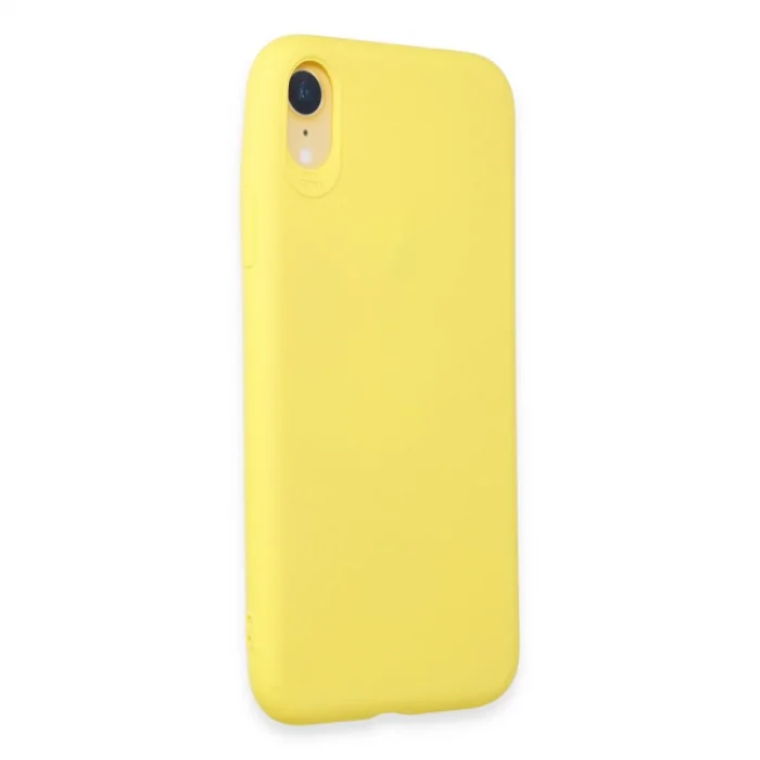 BUĞZ İphone Xr Kılıf First Silikon - Sarı