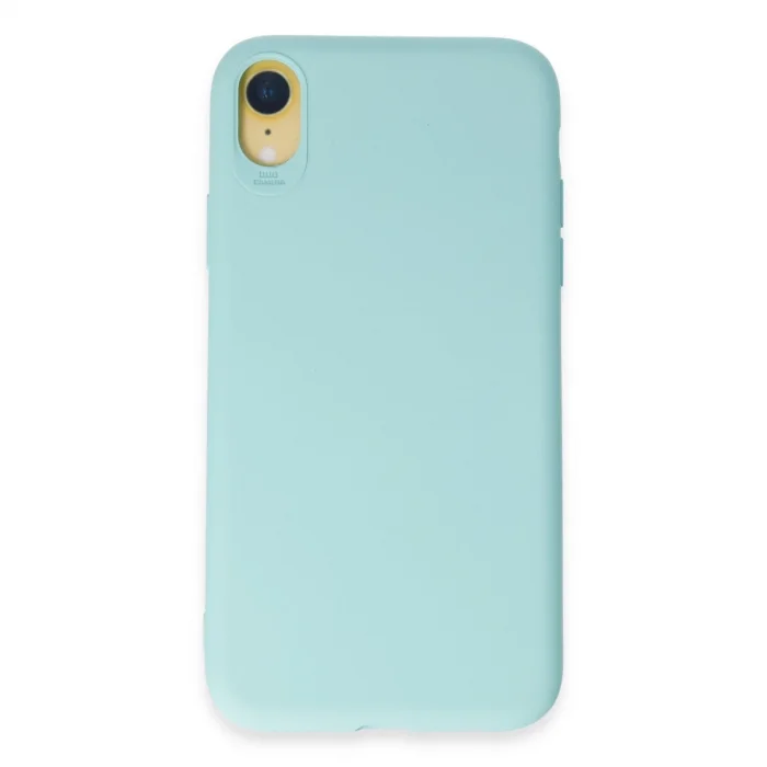 BUĞZ İphone Xr Kılıf First Silikon - Turkuaz