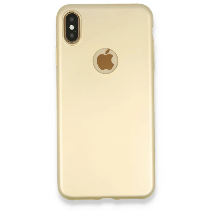 BUĞZ İphone Xs Max Kılıf First Silikon - Gold