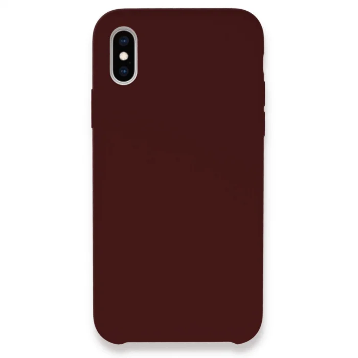 BUĞZ İphone Xs Max Kılıf Lansman Legant Silikon - Bordo