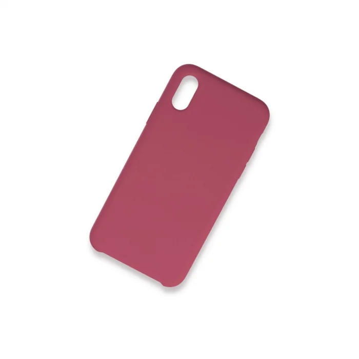 BUĞZ İphone Xs Max Kılıf Lansman Legant Silikon - Fuşya