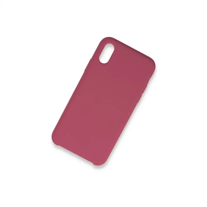 BUĞZ İphone Xs Max Kılıf Lansman Legant Silikon - Fuşya