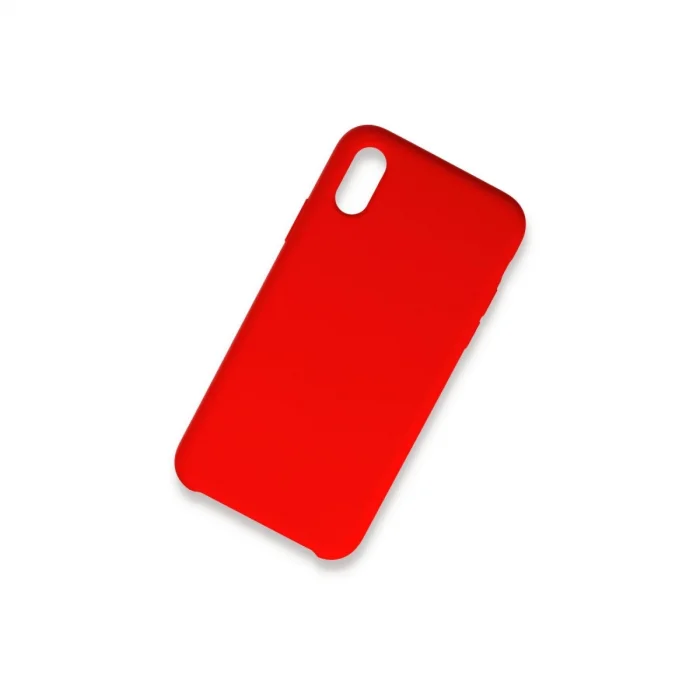 BUĞZ İphone Xs Max Kılıf Lansman Legant Silikon - Kırmızı